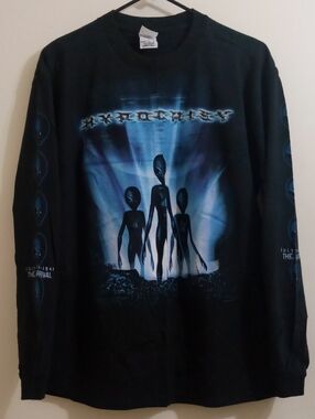 VTG NWOT Hypocrisy The Arrival 2004 Tour Long Sleeve Shirt